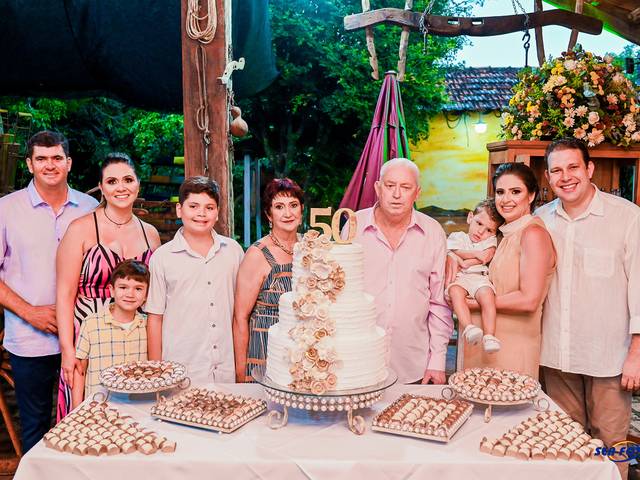 Aniversário de Bodas de Ouro Hilárino e Maria