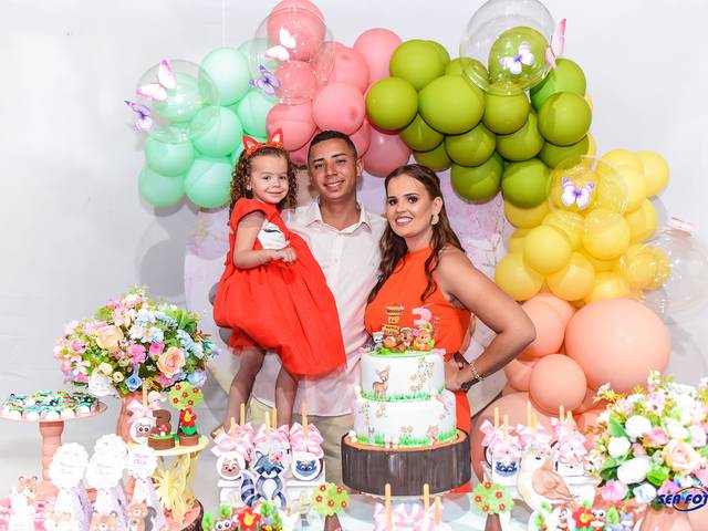 Aniversário de Maria Clara 3 anos