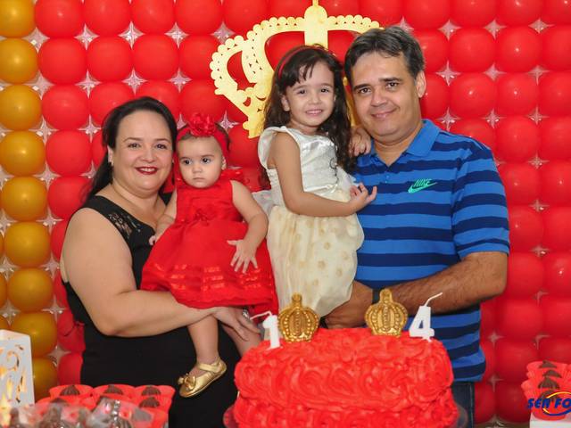 Aniversário de Ana Laura 4 anos e Isabela 1 ano