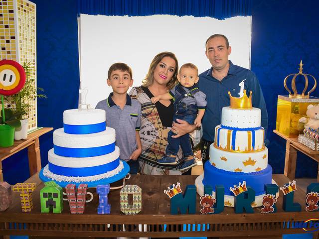 Aniversário de Murilo 1 ano e Otávio 7 anos