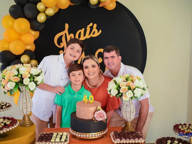 Aniversário de Thaís 40 anos