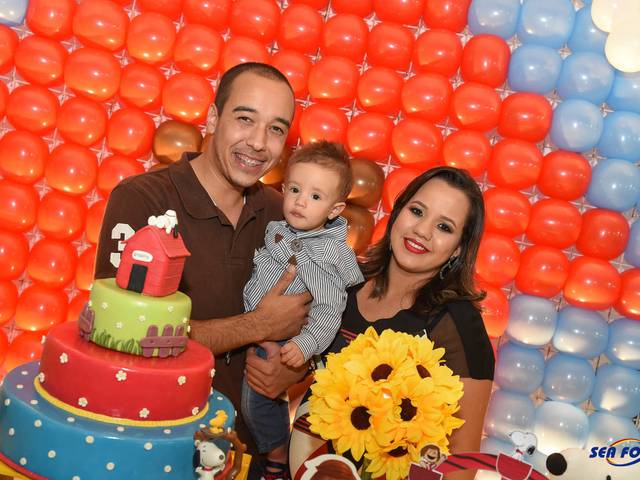 Aniversário de Nicholas 1 ano