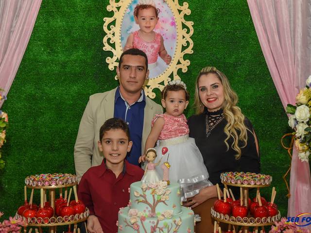 Aniversário de Pyetra 1 ano