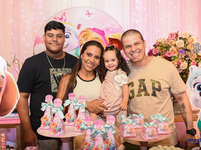 Aniversário de Cecília 2 ano 