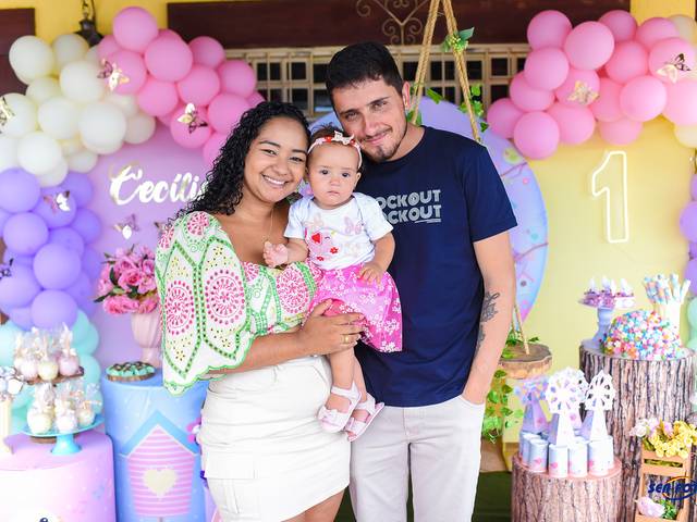 Aniversário de Cecília 1 ano