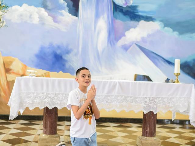 Batizado de Miguel 1ª Eucaristia 