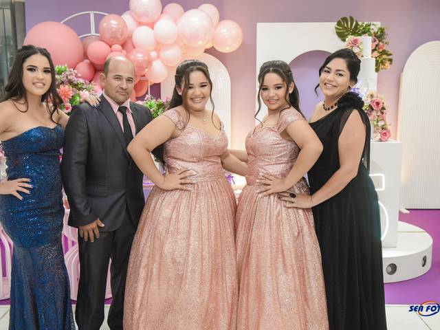 Aniversário de Geovana e Lavínia 15 anos 