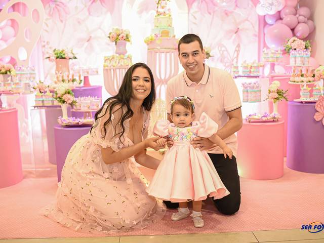 Aniversário de Ísis 1 ano