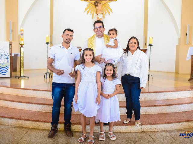 Batizado de Gabrielly, Isabelly e Emanuelly 