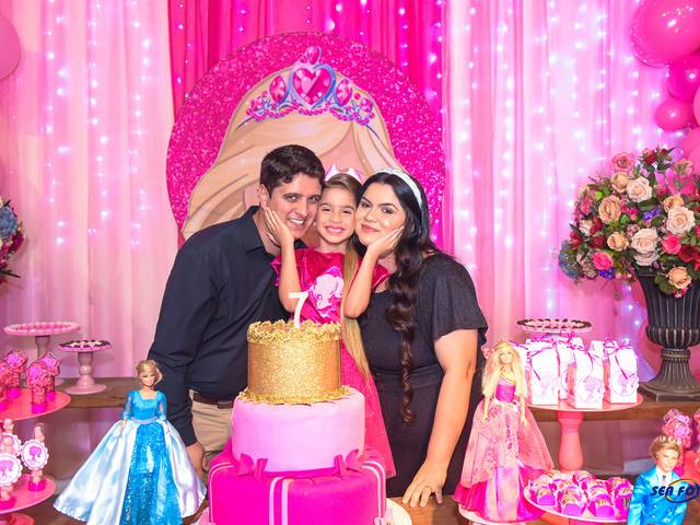 Aniversário de Maria Ester 7 anos