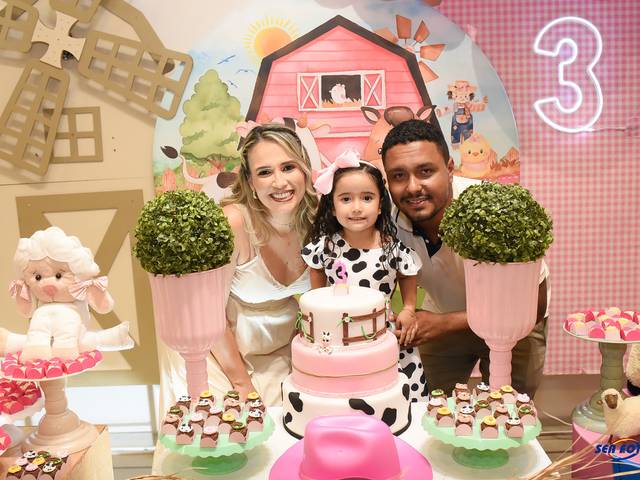 Aniversário de Heloísa 3 anos