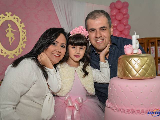 Aniversário de Isa 5 anos