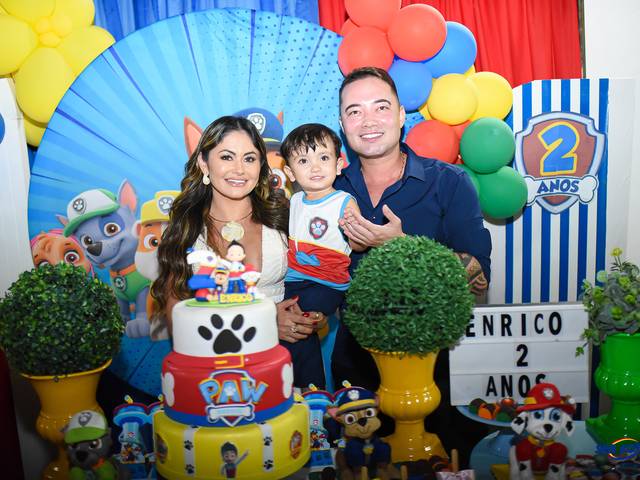 Aniversário de Enrico 2 anos