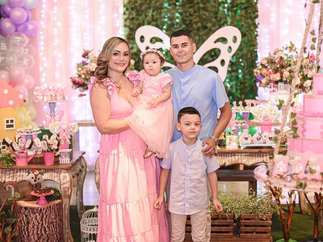 Aniversário de Heloísa 1 ano