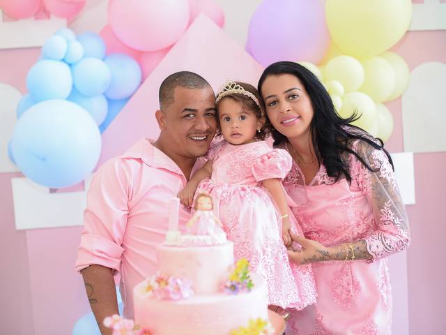 Aniversário de Luara 1 ano