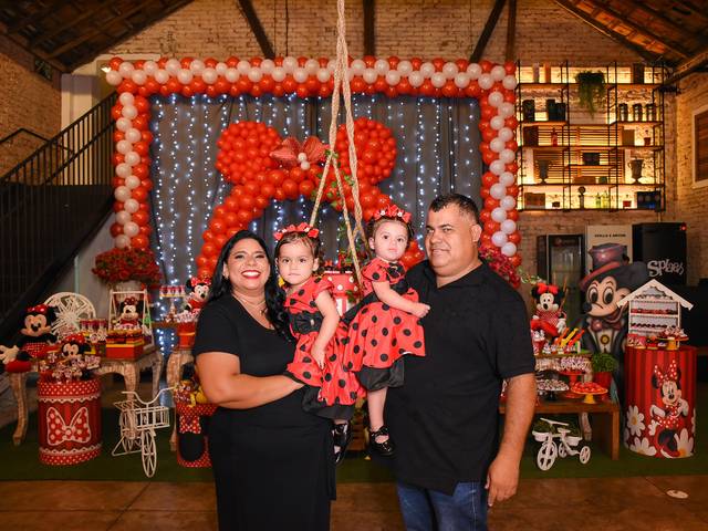 Aniversário de Maria Alice 1 ano e Maria Luiza 2 anos