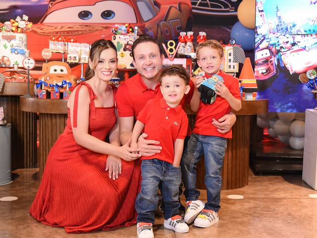 Aniversário de Olavo 5 anos e Otto 3 anos