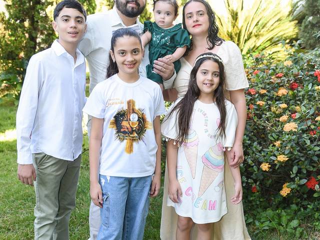 Batizado de Primeira Eucaristia Ana Lívia