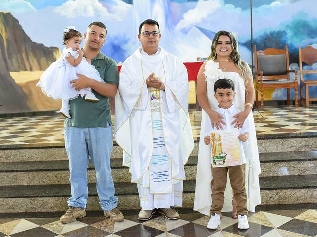 Batizado de Luara Rafaela 