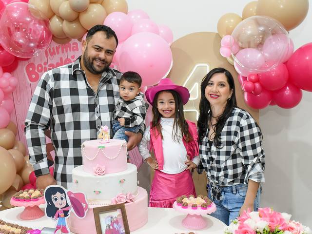 Aniversário de Luísa 4 anos