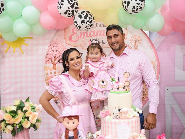 Aniversário de Emanuele 1 ano 