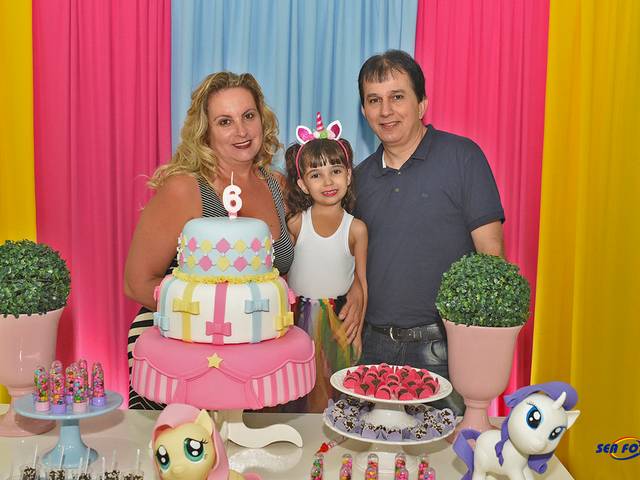 Aniversário de larissa 6 anos