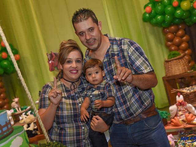 Aniversário de Moisés Emanuel 1 ano