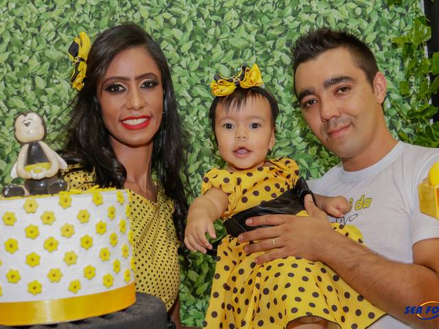 Aniversário de Maria Luiza 1 ano