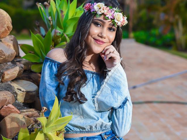 Externas de Ensaio Carol 15 anos