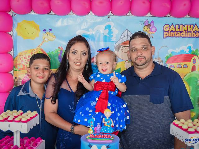 Aniversário de Marina 1 ano