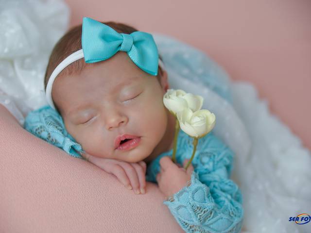 New Born de Olívia 11 dias