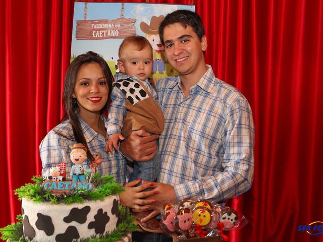 Aniversário de Caetano 1 ano