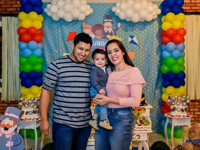 Aniversário de Davi Augusto 1 ano