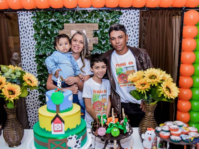 Aniversário de Davi Lucas 1 ano