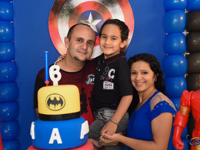 Aniversário de Nickolas 6 anos