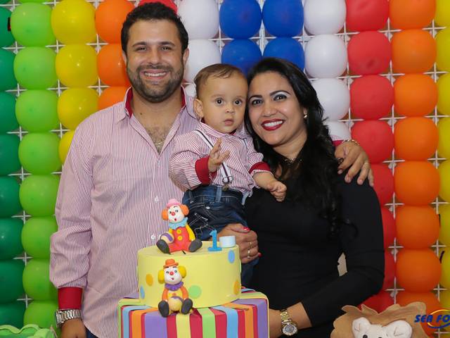 Aniversário de Luiz Otávio 1 ano