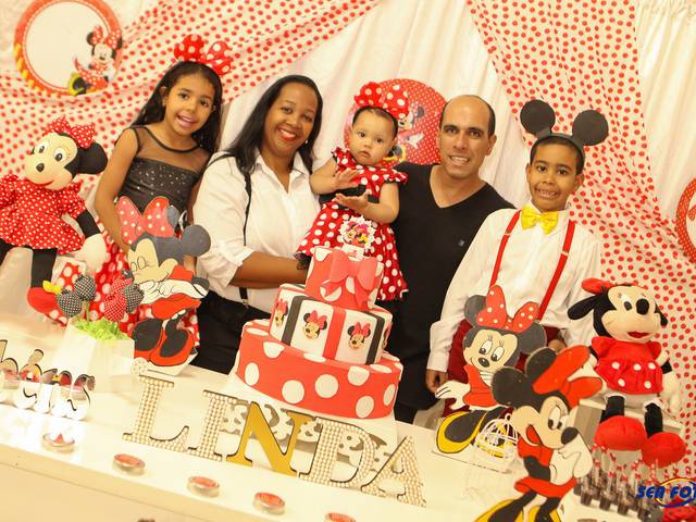 Aniversário de Linda Flor 1 ano