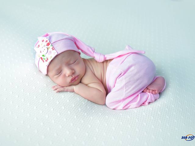 New Born de Maria Luiza 8 dias