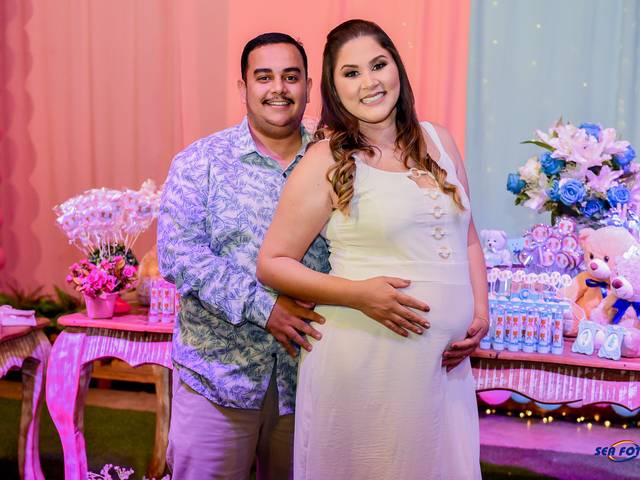 Chá de Bebê de Chá Revelação Menino ou Menina?