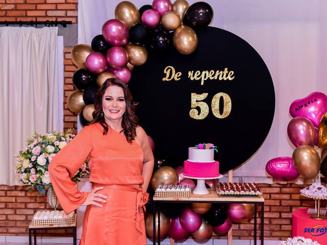 Aniversário de Márcia 50 anos