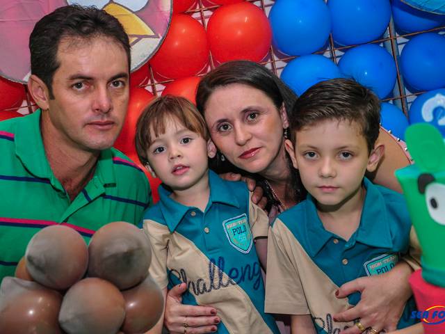 Aniversário de Maurício 9 anos  e Matheus 3  anos