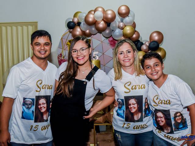 Aniversário de Aniversario Sara 15 anos