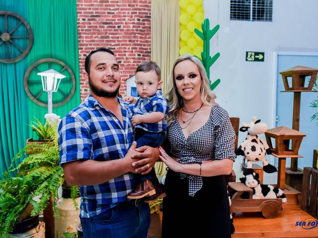 Aniversário de Augusto 1 ano