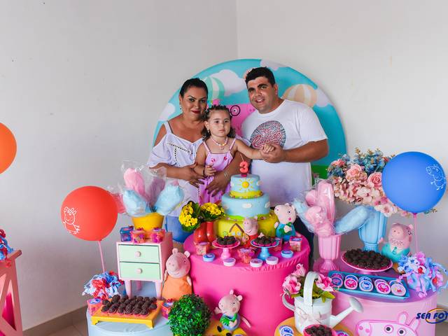 Aniversário de Júlia 3 anos
