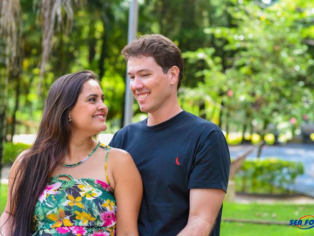 Externas de Pré-Wedding Thais e Danilo