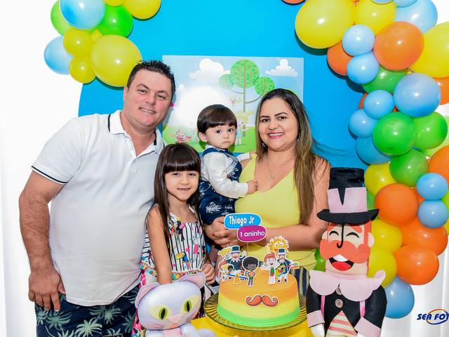 Aniversário de Aniversário Thiago Jr. 1 aninho