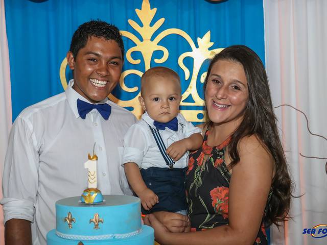 Aniversário de Isaque 1 ano