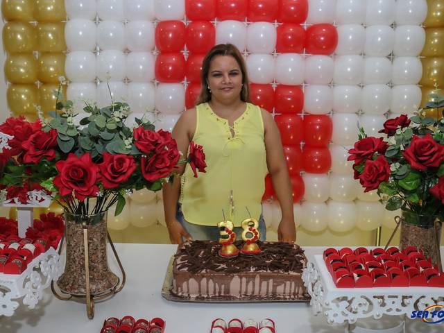 Aniversário de Sabrina 38 anos