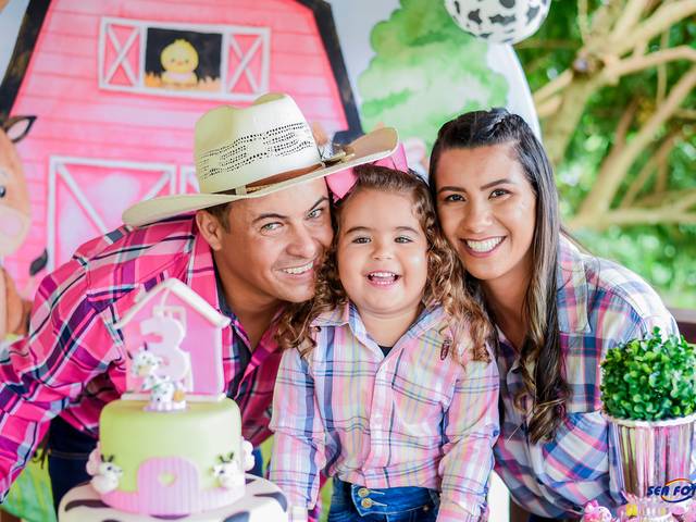 Aniversário de Aniversario Júlia 3 anos