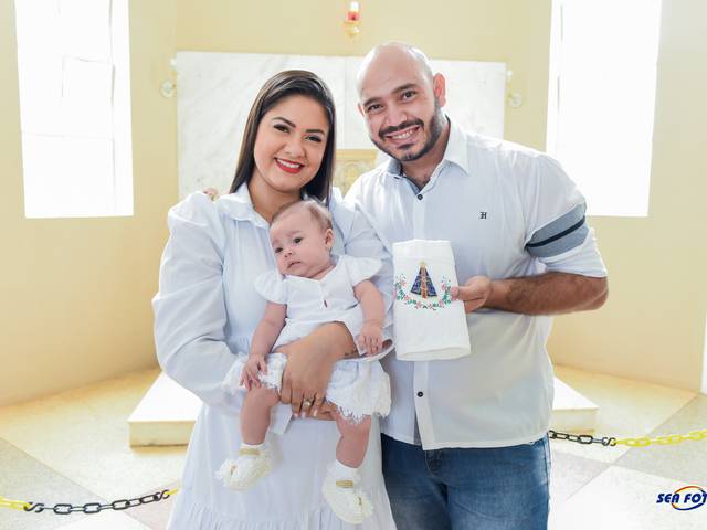 Batizado de Maria Flor